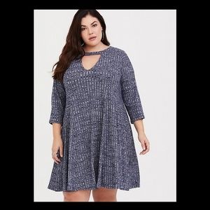 Grey Torrid Skater dress